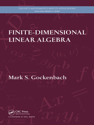 cover image of Finite-Dimensional Linear Algebra